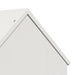 Casă pentru pisici albă 41x50x50 cm lemn masiv de pin - WALTI WALTI