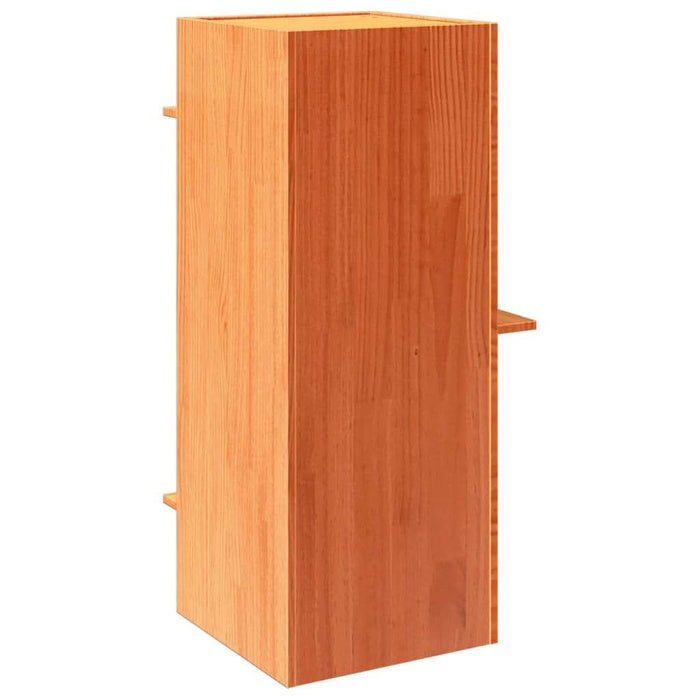 Ceară pentru Casă pisici maro 43x43x90 cm Lemn masiv de pin - WALTI WALTI