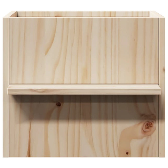 Casă pentru pisici 51x35x30 cm din lemn masiv de pin WALTI