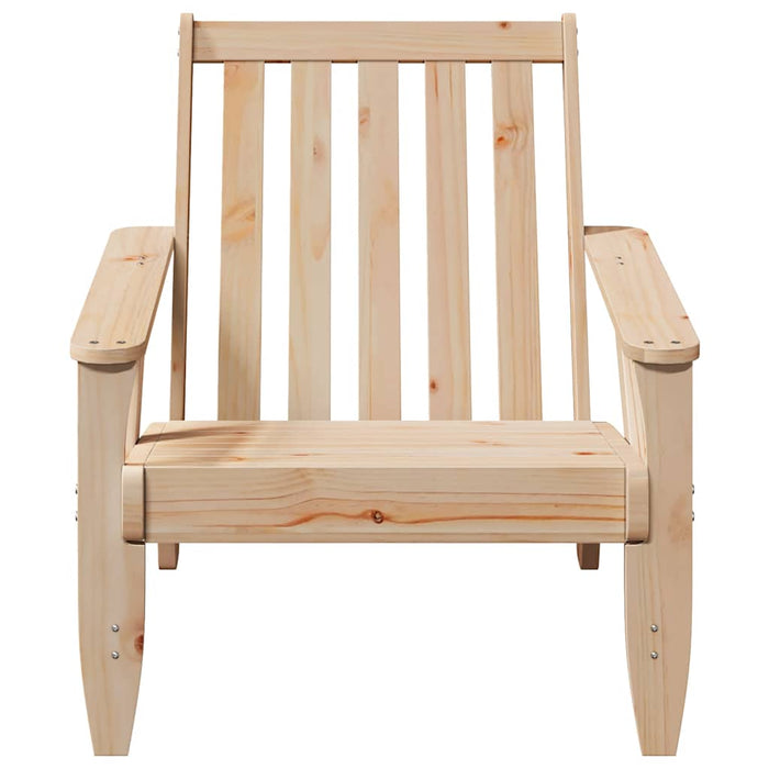 Scaun Adirondack de grădină 75x77x77 cm, lemn masiv de pin - WALTI WALTI