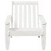 Scaun Adirondack de grădină alb 75x77x77 cm lemn masiv de pin - WALTI WALTI