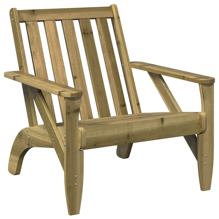 Scaun Adirondack de grădină 75x77x77 cm Lemn impregnat de pin - WALTI WALTI