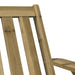 Scaun Adirondack de grădină 75x77x77 cm Lemn impregnat de pin - WALTI WALTI