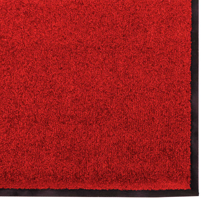 Covoraș de intrare Roșu și Negru 120 x 250 cm Poliamidă și PVC - WALTI WALTI