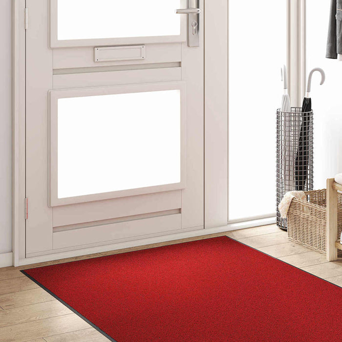 Covoraș de intrare Roșu și Negru 120 x 250 cm Poliamidă și PVC - WALTI WALTI