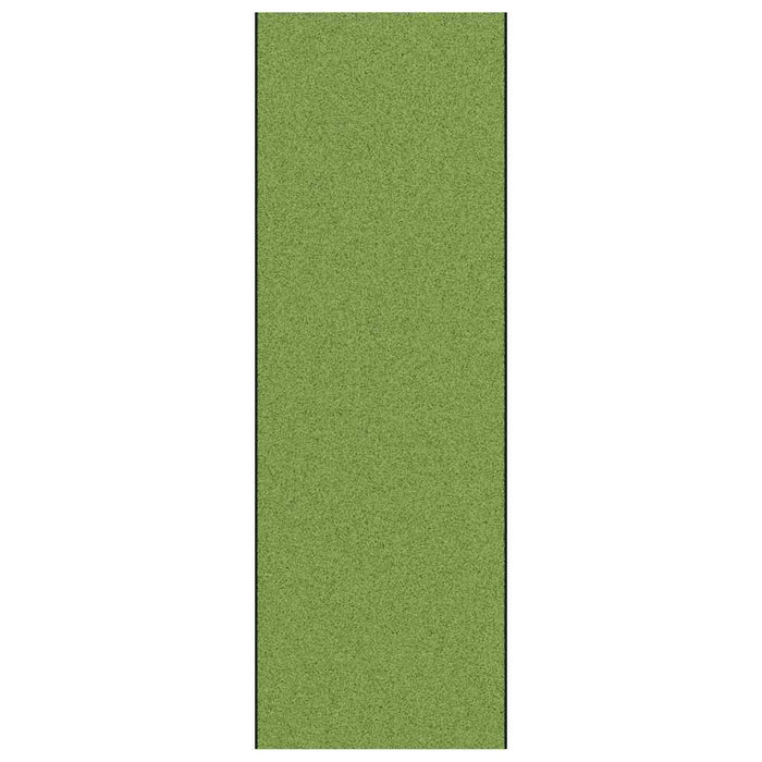 Covoraș de intrare Verde și Negru 120 x 350 cm Poliamidă și PVC - WALTI WALTI