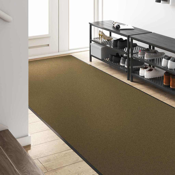 Covoraș de intrare Maro și negru 120 x 350 cm Poliamidă și PVC - WALTI WALTI