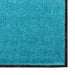 Covoraș de intrare Cyan și Negru 120 x 300 cm Poliamidă și PVC - WALTI WALTI