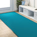 Covoraș de intrare Cyan și Negru 120 x 300 cm Poliamidă și PVC - WALTI WALTI