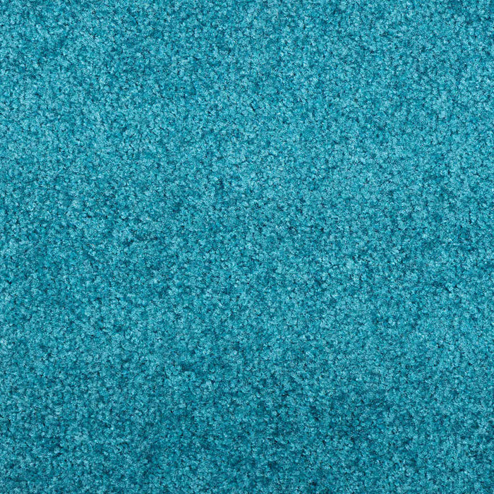 Covoraș de intrare Cyan și Negru 120 x 400 cm Poliamidă și PVC - WALTI WALTI