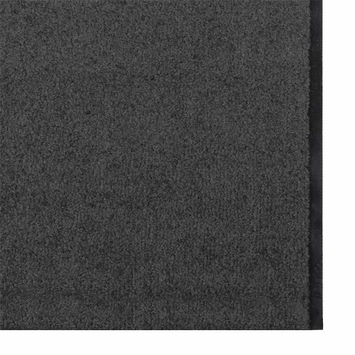 Covoraș de intrare Antracit și negru 120 x 400 cm WALTI