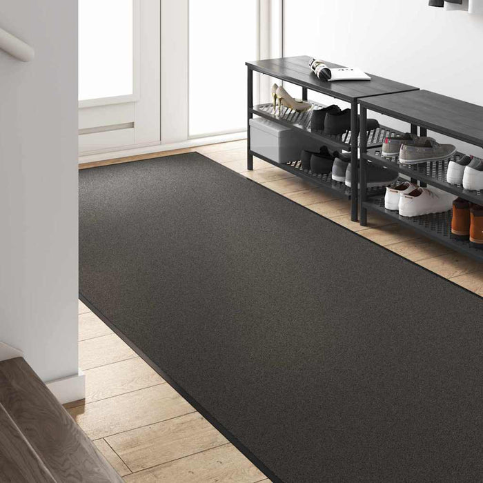 Covoraș de intrare Antracit și negru 120 x 400 cm WALTI