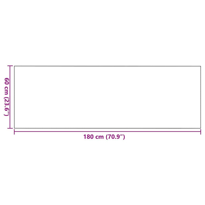 Covoraș de intrare Altele Gri și negru 60 x 180 cm - WALTI WALTI