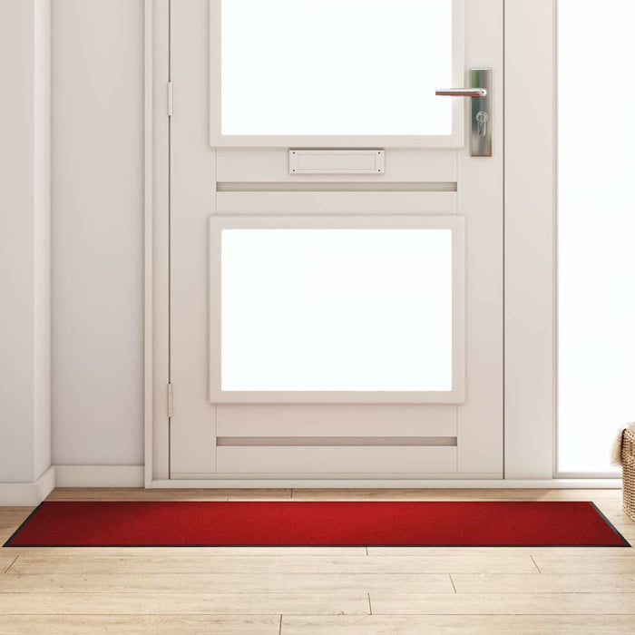 Covoraș de intrare Roșu și Negru 60 x 180 cm 100% Poliamidă WALTI