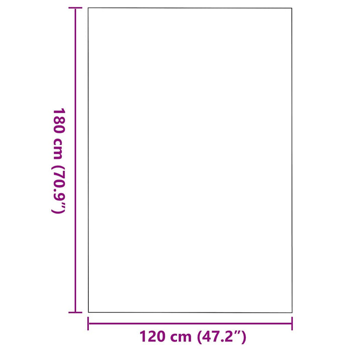 Covoraș de intrare Altele Roșu și Negru 120 x 180 cm - WALTI WALTI