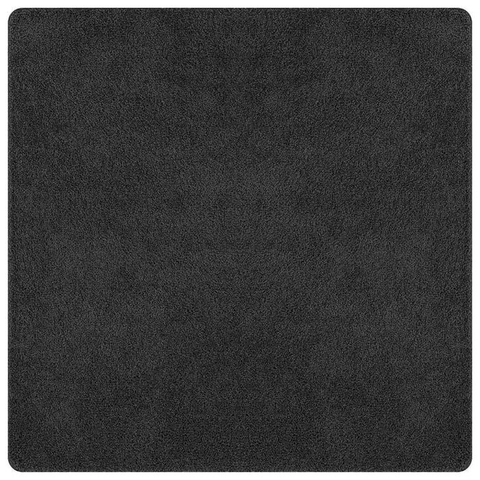 Covor Shaggy Antiderapant Gri închis 200 x 200 cm PP - WALTI WALTI