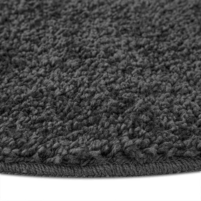 Covor Shaggy Antiderapant Gri închis 160 x 160 cm PP - WALTI WALTI