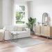 Covor Shaggy Antiderapant Gri 160 x 160 cm PP - WALTI WALTI