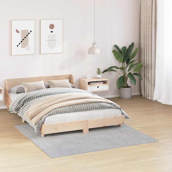 Covor Shaggy Antiderapant Gri 160 x 160 cm PP - WALTI WALTI