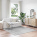 Covor Shaggy Antiderapant Gri 200 x 200 cm PP - WALTI WALTI