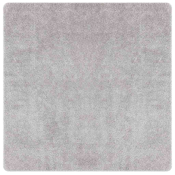 Covor Shaggy Antiderapant Gri 200 x 200 cm PP - WALTI WALTI