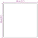 Covor Shaggy Antiderapant Gri 200 x 200 cm PP - WALTI WALTI