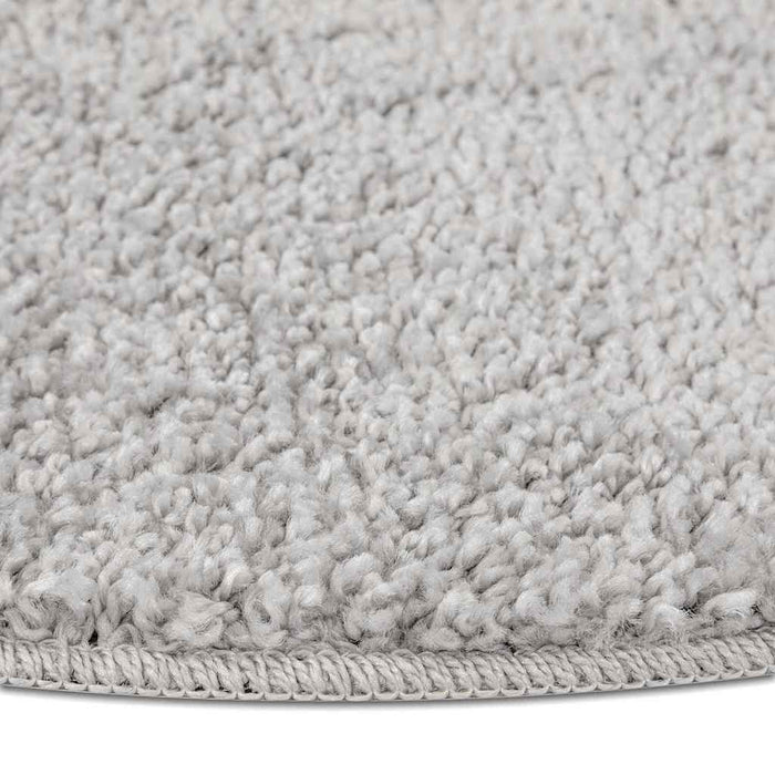 Covor Shaggy Antiderapant Gri 90 x 90 cm PP - WALTI WALTI