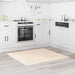 Covor Shaggy Antiderapant Crem 120 x 120 cm PP - WALTI WALTI