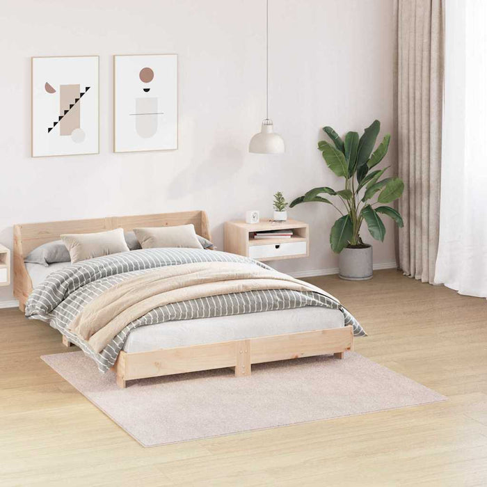 Covor Shaggy Antiderapant Crem 160 x 160 cm PP - WALTI WALTI