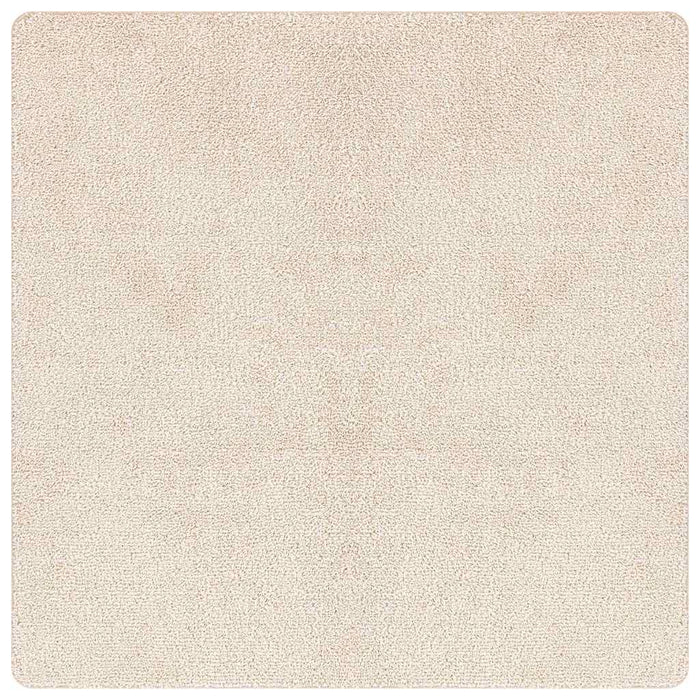 Covor Shaggy Antiderapant Crem 160 x 160 cm PP - WALTI WALTI