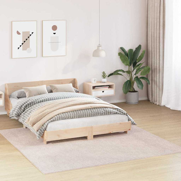 Covor Shaggy Antiderapant Crem 200 x 200 cm PP - WALTI WALTI