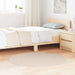 Covor Shaggy Antiderapant Crem 120 x 120 cm PP - WALTI WALTI