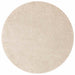 Covor Shaggy Antiderapant Crem 120 x 120 cm PP - WALTI WALTI