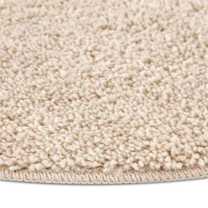 Covor Shaggy Antiderapant Crem 160 x 160 cm PP - WALTI WALTI