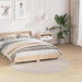 Covor Shaggy Antiderapant Crem 160 x 160 cm PP - WALTI WALTI