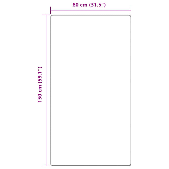 Covor Shaggy Antiderapant Maro 80 x 150 cm PP - WALTI WALTI