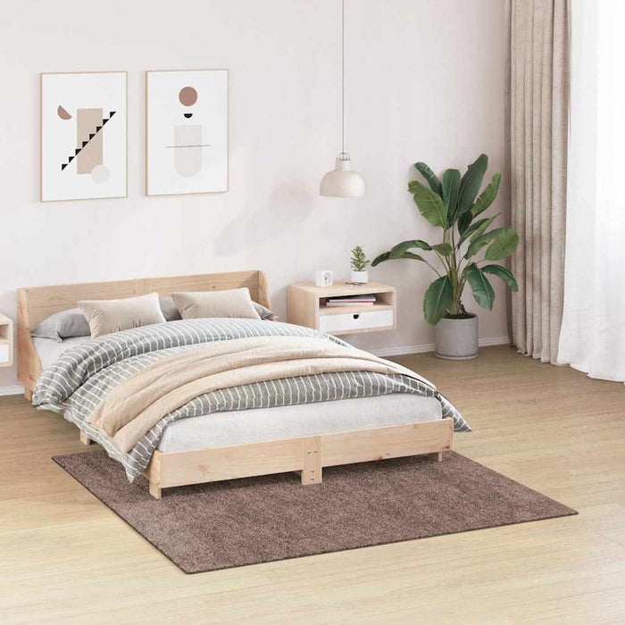 Covor Shaggy Antiderapant Maro 160 x 160 cm PP WALTI