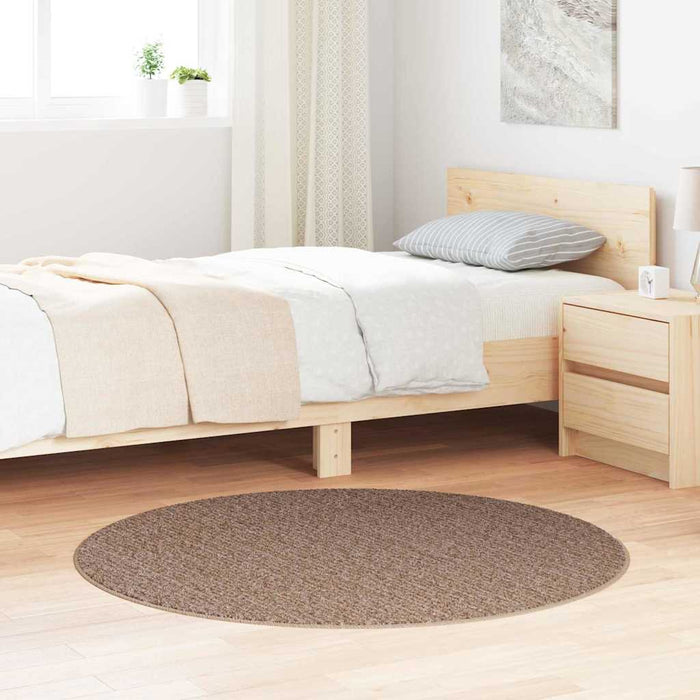 Covor Shaggy Antiderapant Maro 120 x 120 cm PP WALTI