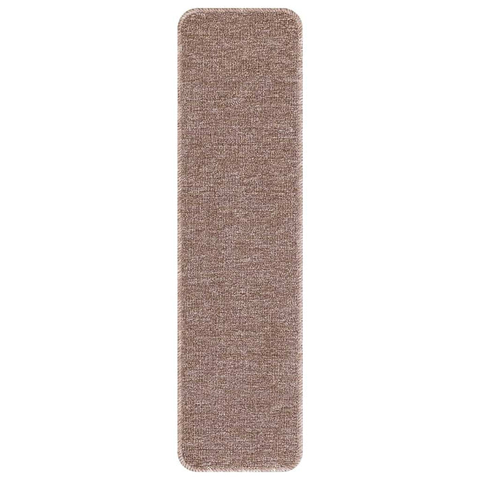 Tălpici Antiderapante pentru Trepte 15 pcs Maro deschis WALTI