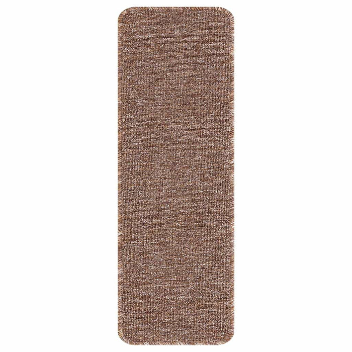 Tălpici Antiderapante pentru Trepte 15 pcs Maro 60 x 25 cm PP WALTI