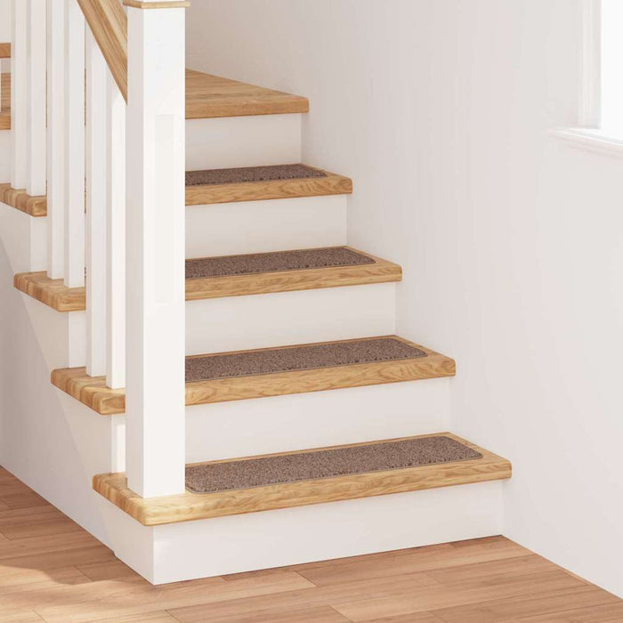 Tălpici Antiderapante pentru Trepte 15 pcs Maro 75 x 20 cm PP WALTI