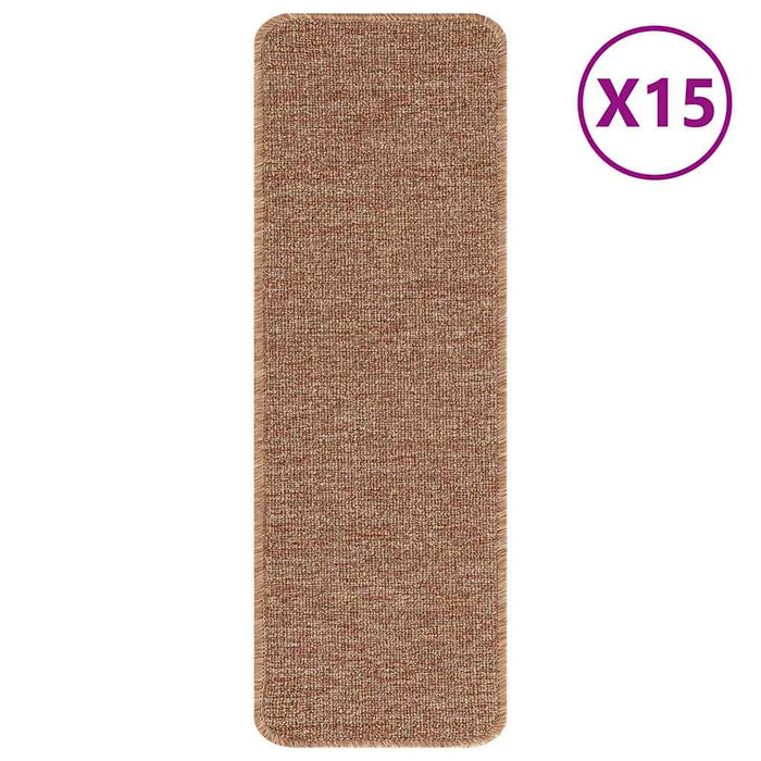 Tălpici Antiderapante pentru Trepte 15 pcs Galben 60 x 25 cm PP - WALTI WALTI