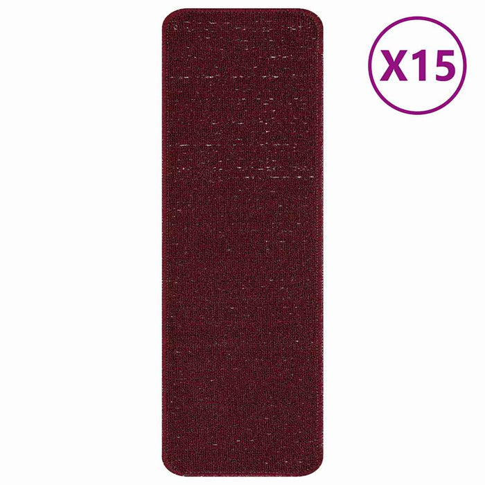 Tălpici Antiderapante pentru Trepte 15 pcs Bordo 60 x 25 cm PP - WALTI WALTI
