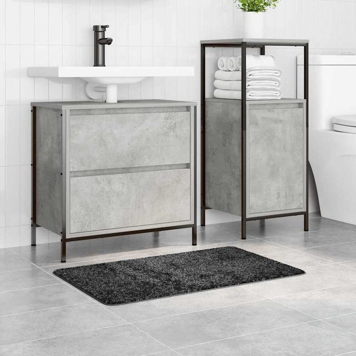 Covoare de baie anti-derapante Gri închis 50 x 80 cm PP - WALTI WALTI