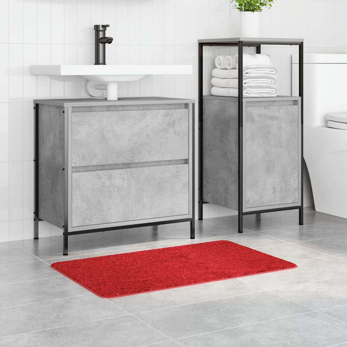 Covoare de baie anti-derapante Roșu 50 x 80 cm PP WALTI