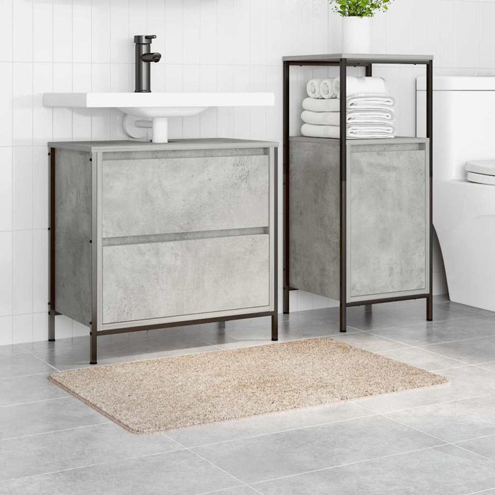 Covoare de baie anti-derapante Crem 60 x 90 cm PP WALTI