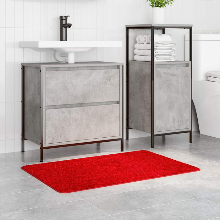 Covoare de baie anti-derapante Roșu 60 x 90 cm PP WALTI