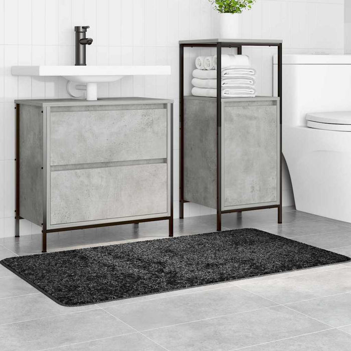 Covoare de baie anti-derapante Gri închis 70 x 120 cm PP WALTI