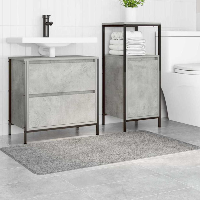 Covoare de baie anti-derapante Gri 70 x 120 cm PP WALTI