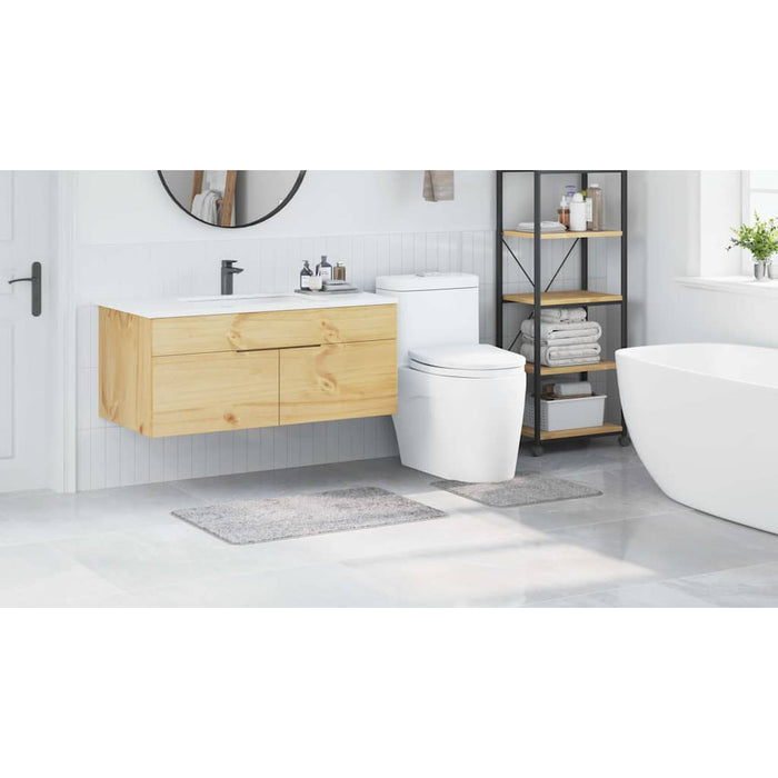 Set de mochete anti-derapante pentru baie 2 pcs Gri PP - WALTI WALTI
